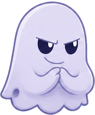 NULL, the ghost mascot, scheming